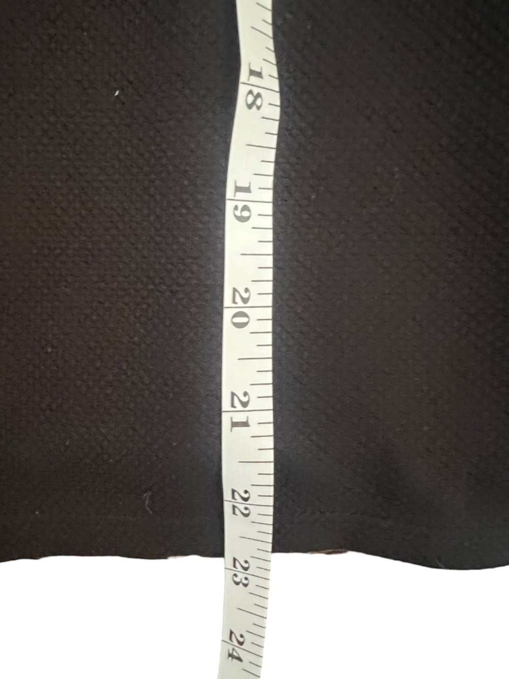 NY Collection Black A-Line Skirt, Small - Picture 7 of 7
